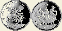 Silbereuro Lettland 2009