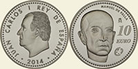 Europasternmünze Silber Spanien 2014 Europasternmünze Silber Spanien 2014