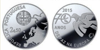 Europasternmünze Silber Portugal 2015 Europasternmünze Silber Portugal 2015