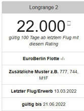 Typerating Longrage 2