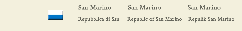 Teilnehmer San Marino Teilnehmer San Marino